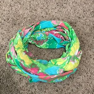 Lilly Pulitzer Floral Infinity Scarf